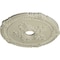 Ekena Millwork Attica with Rose Ceiling Medallion (Canopies up to 4 1/2"), 26"OD x 3 3/4"ID x 1 1/2"P, Clear Yellow CM26ATCYF - alternate 3